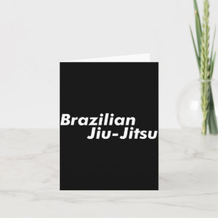 Cartão Jiu Jitsu Brasileiro