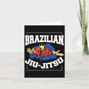 Cartão jiu-jitsu brasileiro