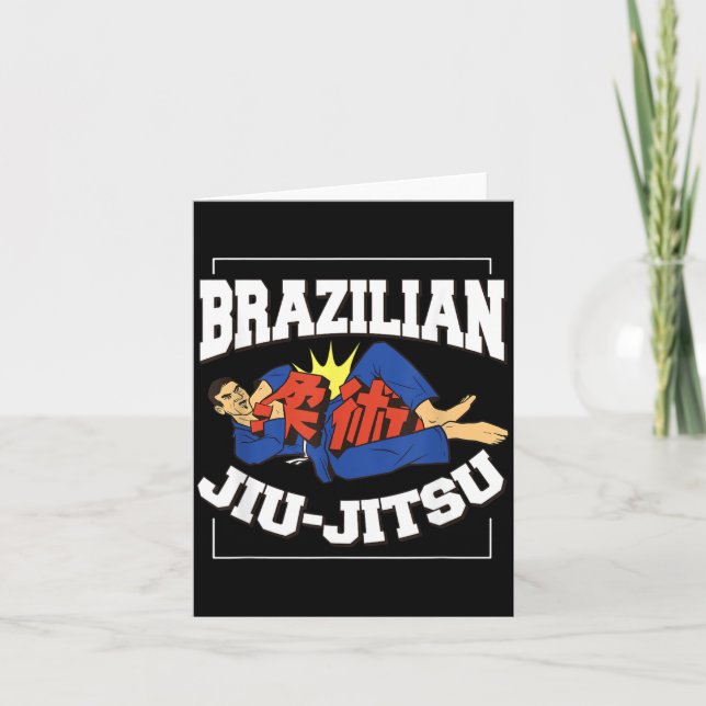 Cartão jiu-jitsu brasileiro (Frente)