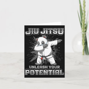 Cartão Jiu Jitsu Brasileiro de MMA e Grappling BJJ Dabbin