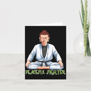 Cartão Jiu Jitsu Brasileiro e Buda BJJ
