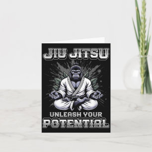 Cartão Jiu Jitsu Brasileiro MMA e Grappling BJJ