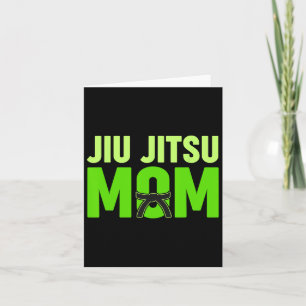 Cartão Jiu Jitsu Mãe Dia de as mães