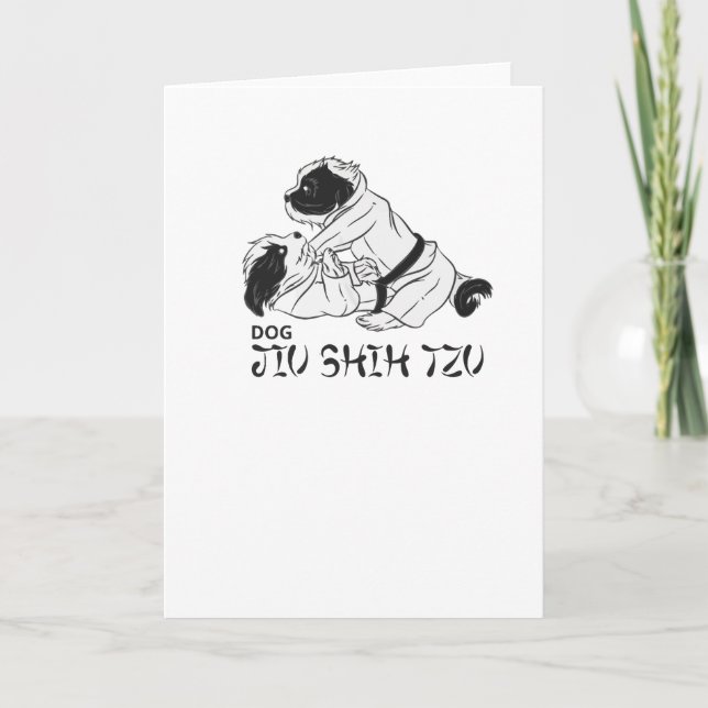 Cartão Jiu Shih Tzu (Frente)