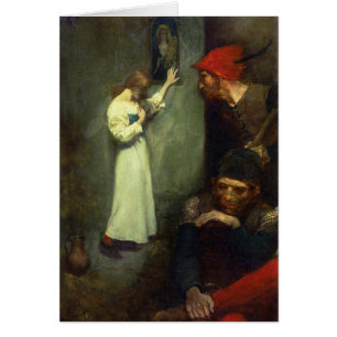 Cartão Joana de guardas do arco