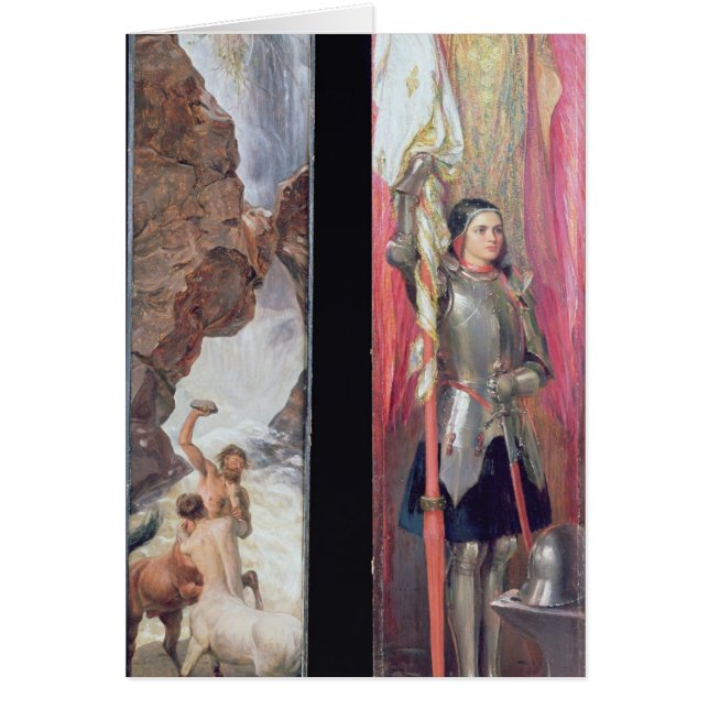 Cartão Joana do arco, 1890s (Frente)