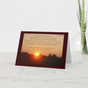 Cartão Joanne's Joy Sunglow Card