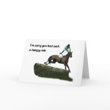 Jockey com Cavalo Pulando Fica Bem