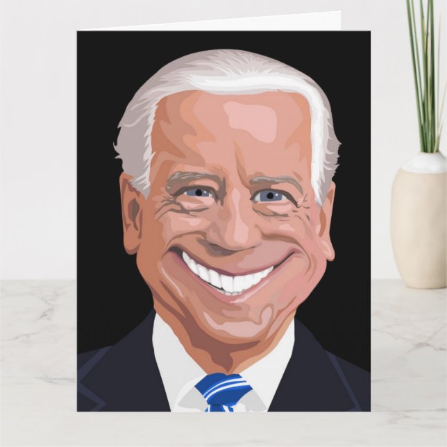 CARTÃO JOE BIDEN BIDEN BIRTHDAY CARDS (Frente)