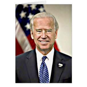 Cartão Joe Biden Vice-Presidente Memória Democrata