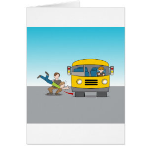 Cartão Jogado sob o ônibus