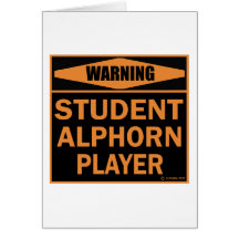 Jogador Alphorn Estudante