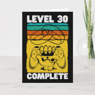 Cartão Jogador Completo Nível 30 - Aniversário de Casamen
