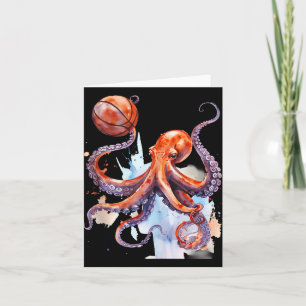 Cartão Jogador de basquetebol Trabalho de arte Oc
