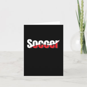 Cartão Jogador de Futebol Abstrato Swish - Arte com Palav