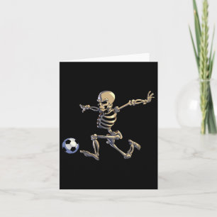 Cartão Jogador de futebol H, jogador de futebol H, Skelet