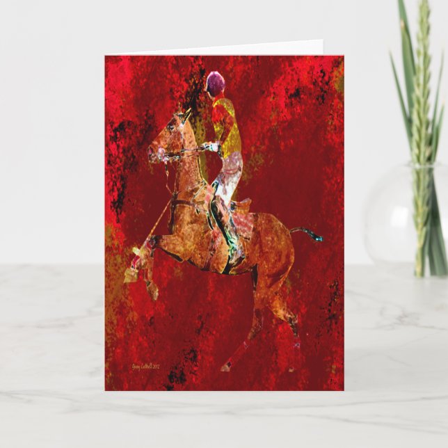 Cartão Jogador de Polo (Frente)