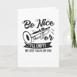 Cartão Jogador de Trompete