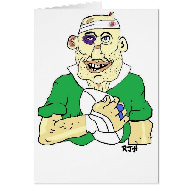 CARTÃO JOGADOR DO RUGBY (Frente)