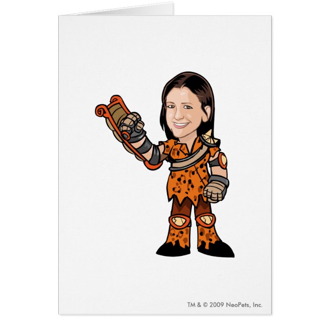 Cartão Jogador dos funcionarios de LornaDesparow Tyrannia (Frente)