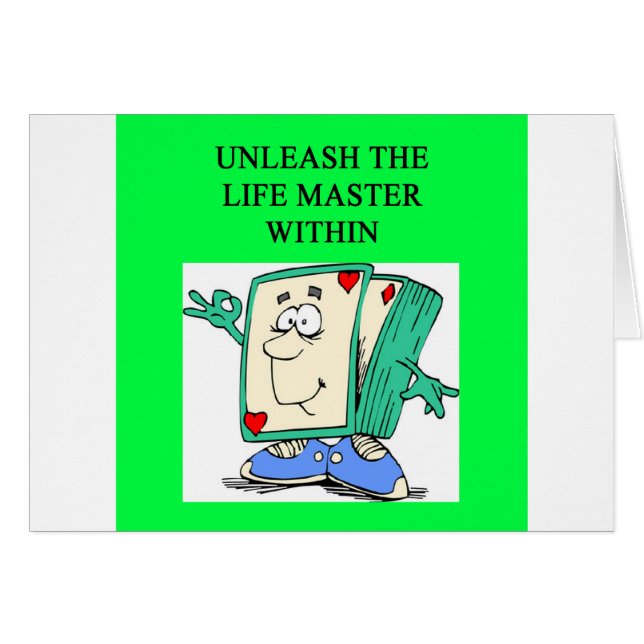 Cartão jogador duplicado do jogo da ponte (Frente Horizontal)