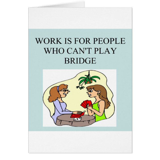 Cartão jogador duplicado do jogo da ponte (Frente)