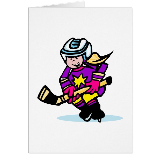 Cartão Jogador irritado da menina (Frente)