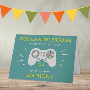 Cartão Jogador moderno de qualquer idade