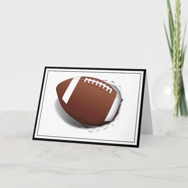 Cartão Jogando Futebol (Frente)