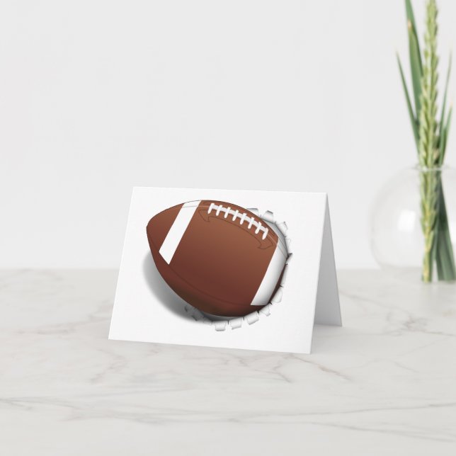 Cartão Jogando Futebol (Frente)