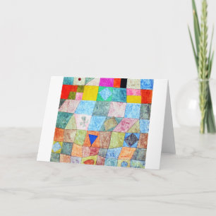 Cartão Jogo Amigável, Paul Klee