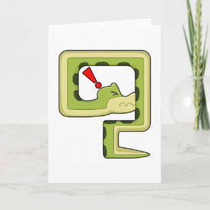 Cartão Jogo da Cobrinha