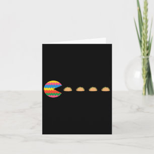 Cartão Jogo de festa mexicana engraçada do Cinco De Mayo