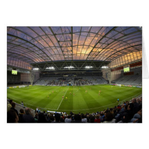 Cartão Jogo de futebol, Forsyth Barr Stadium, Dunedin