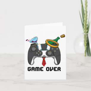 Cartão Jogo sobre Namorados de Noite de Casamento