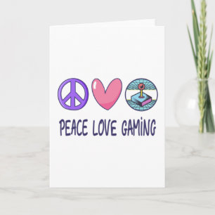 Cartão Jogos de Paz e Amor