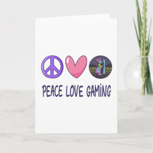 Cartão Jogos de Paz e Amor