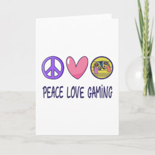 Cartão Jogos de Paz e Amor