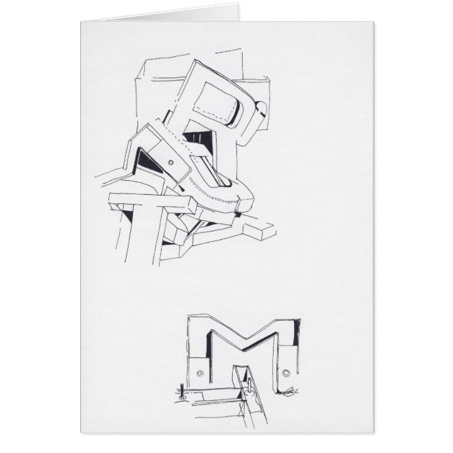 Cartão Jogos do Edifício Jeux de Construção 1 (Frente)