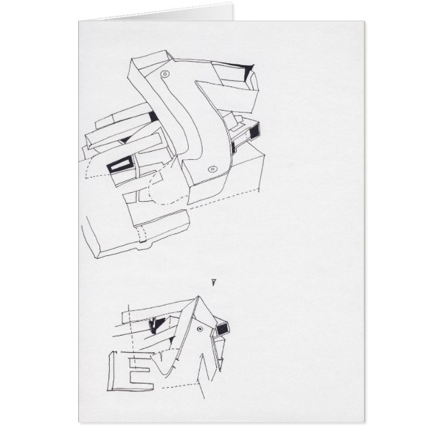 Cartão Jogos do Edifício Jeux de Construção 2 (Frente)