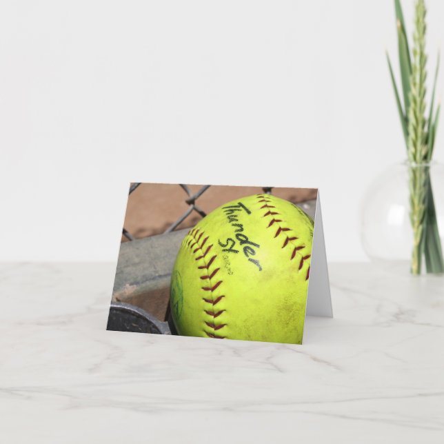 Cartão Jogue Ball! (Frente)