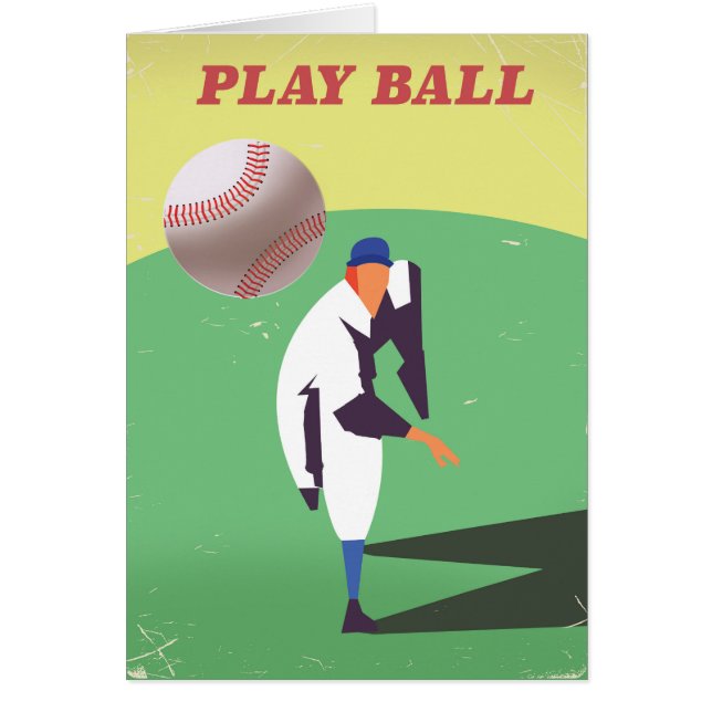 Cartão Jogue Ball! (Frente)