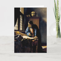 Johannes Vermeer - A Geógrafa