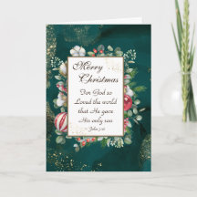 John.3:16 Deus tão Amado do Mundo, Natal