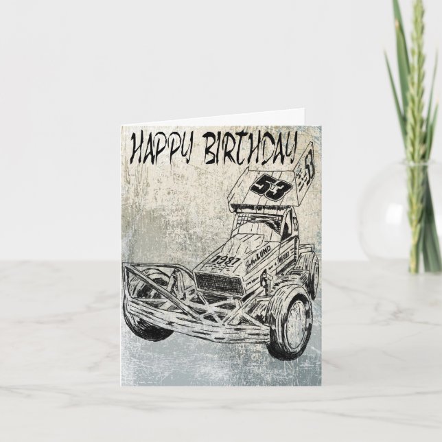 Cartão John Lund Birthday Card (Frente)