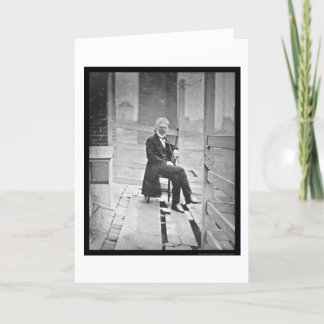Cartão John McAllister Sitting Daguerreotype 1843