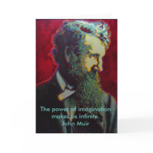 John Muir Naturalist Blank Greeting Card Nature