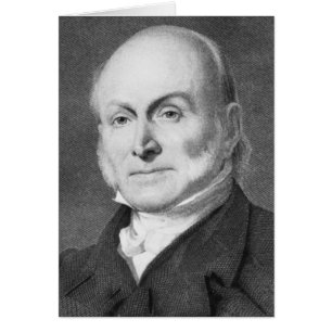 Cartão John Quincy Adams