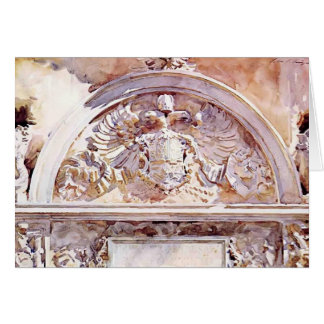 Cartão John Singer Sargent- Escutaria de Charles V
