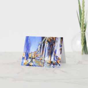 Cartão John Singer Sargent Rio dell’Angelo Venice